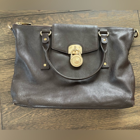 Brown Leather Michael Kors Handbag or Crossbody! - Picture 2 of 11